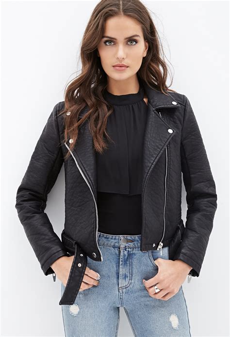 girl with black jacket